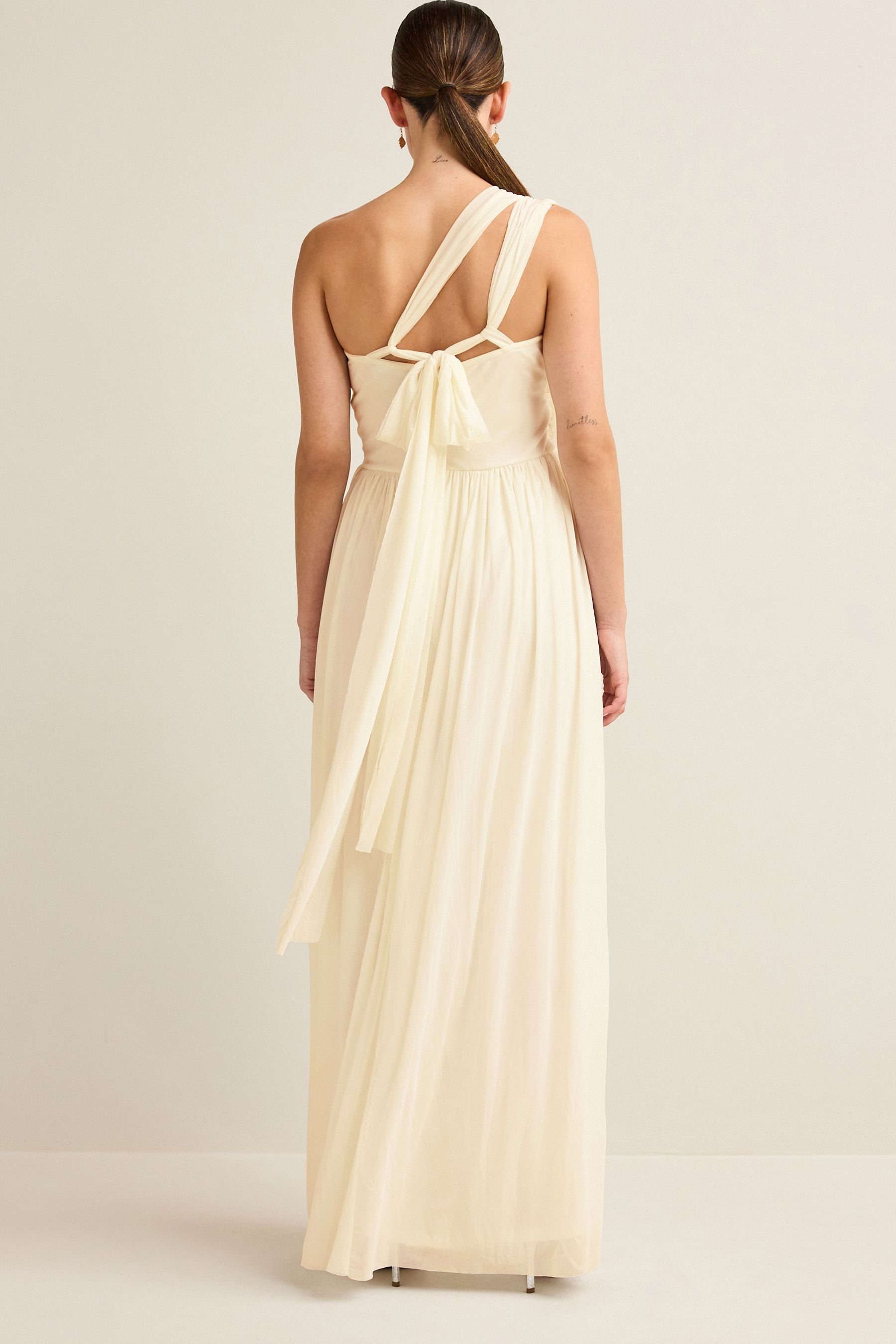 Next Partykleid Multiway-Brautjungfernkleid aus Mesh (1-tlg) günstig online kaufen