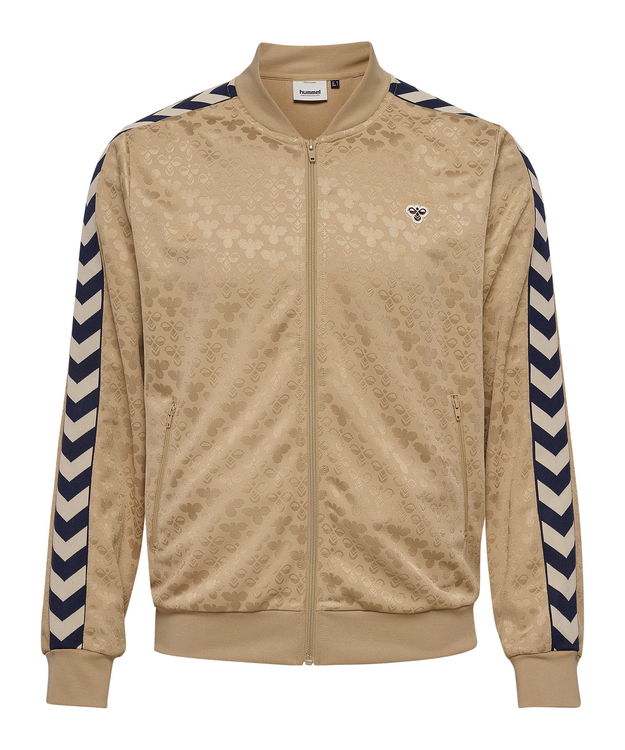 hummel Sweatjacke Hummel Archive Regular Poly Aop Jacke Sweatjacken Polyester