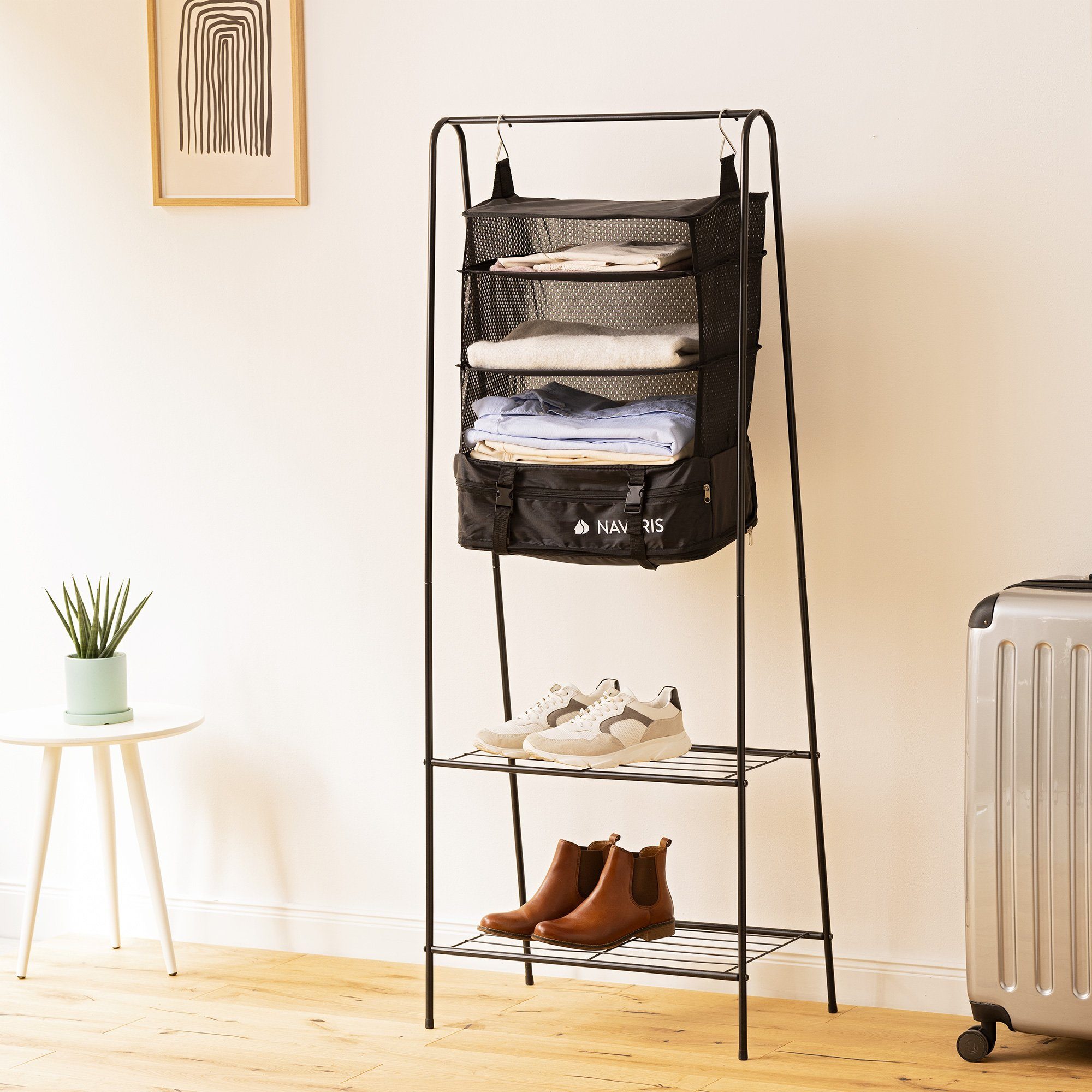 Navaris Kofferorganizer Koffer Organizer hängend Reise Packtasche Packwürfe günstig online kaufen