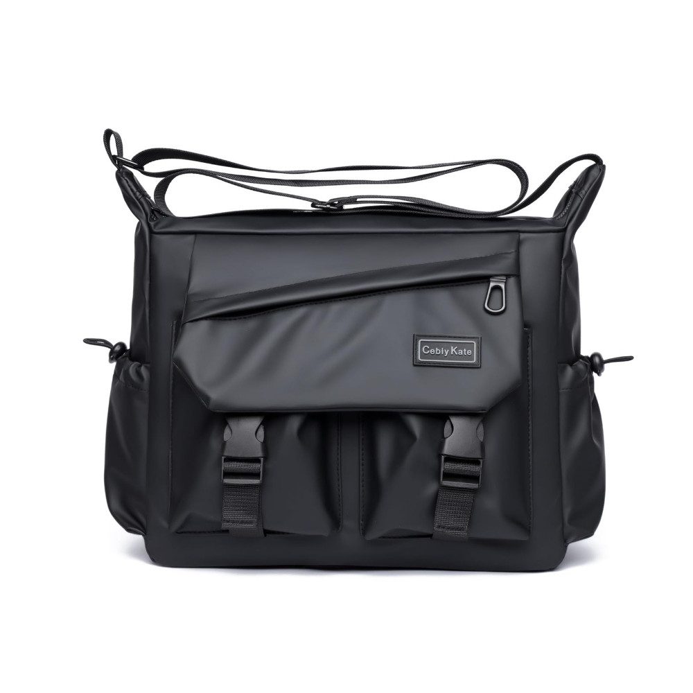 Blusmart Umhängetasche Messenger Bag für Damen und Herren (Großer Kapazität,Modisches,leichte, Mehreren Fächern,Pendlertasche), Für Reisen, Uni und Arbeit