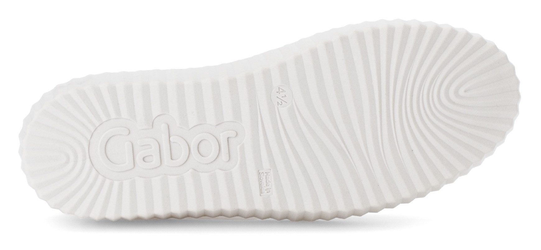 Gabor Plateausneaker, Freizeitschuh, Halbschuh, Schnürschuh mit Kontrastbesätzen