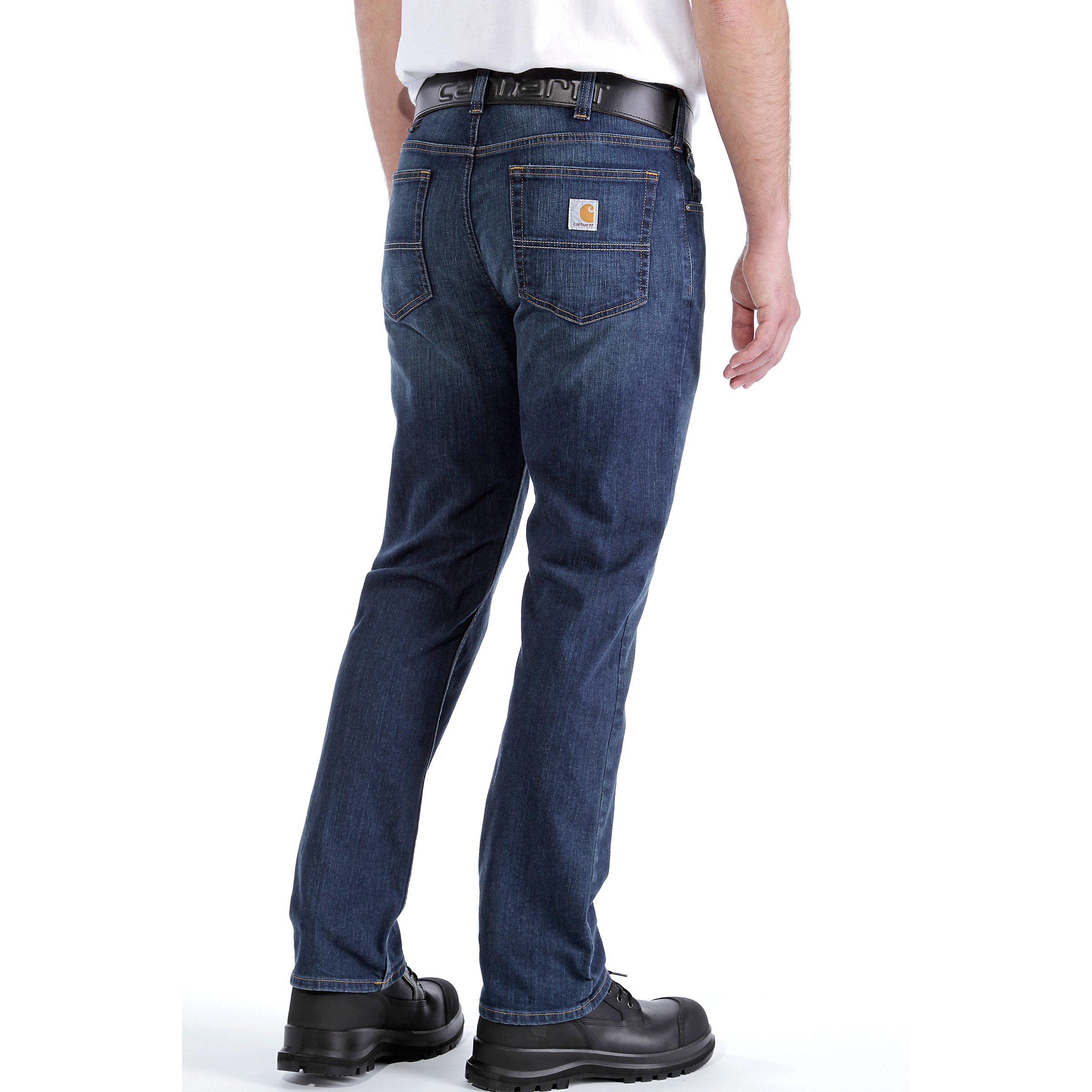 Carhartt Arbeitshose Flex Relaxed Straight jeans Sitzt etwas unterhalb der Taille