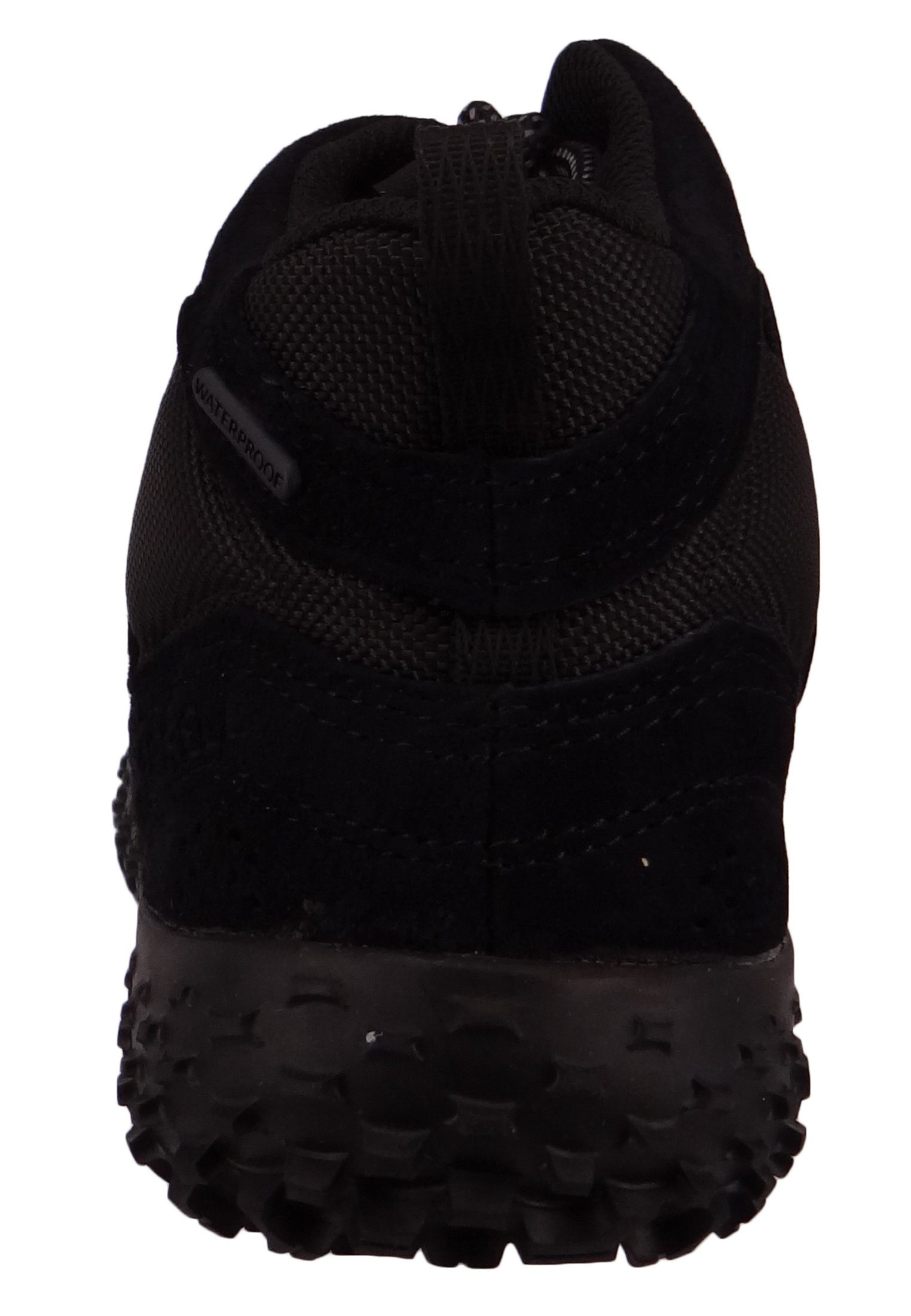 Merrell J037751 Wrapt Hiker HI Barefoot Black/Black Schnürschuh