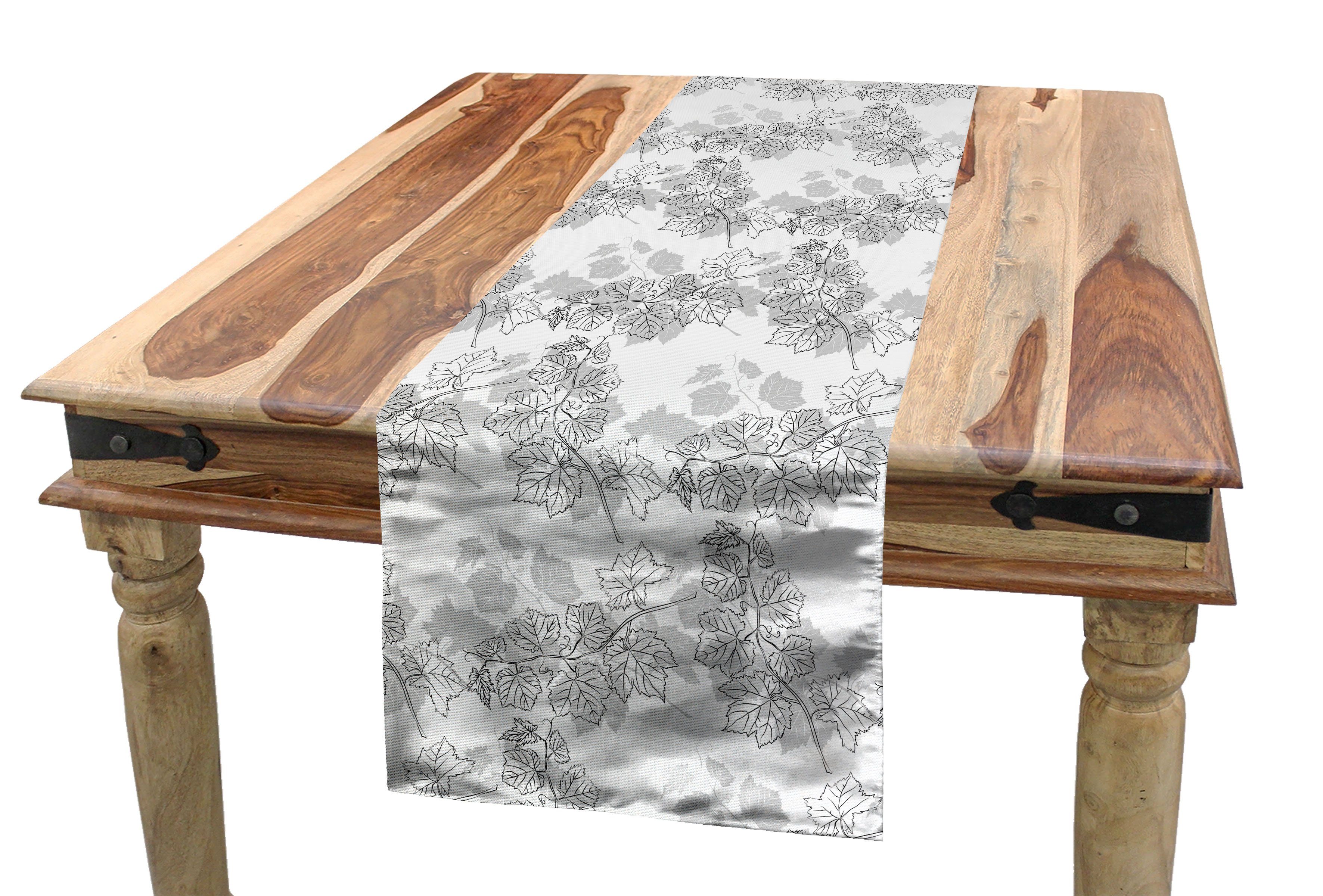 Tischläufer, Tischläufer Esszimmer Spirals Küche Disc Dekorativer Shapes Rechteckiger Abakuhaus Geometrisch