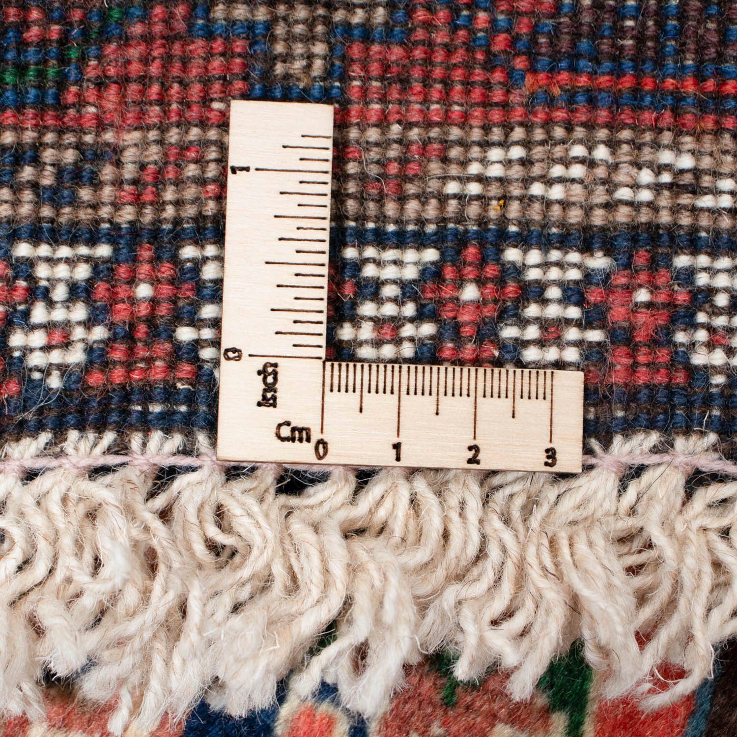 chiaro Yalameh 10 196 mm, morgenland, Felder x 80 Rosso rechteckig, Höhe: Handgeknüpft cm, Hochflor-Läufer