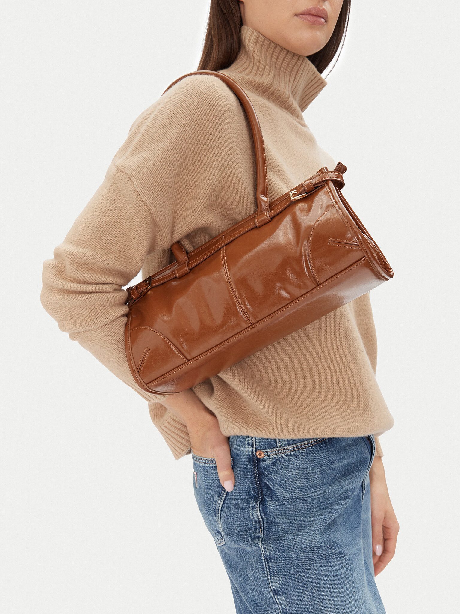 Jenny Handtasche Jenny Damenhandtasche Braun C-JNY-M-001-08