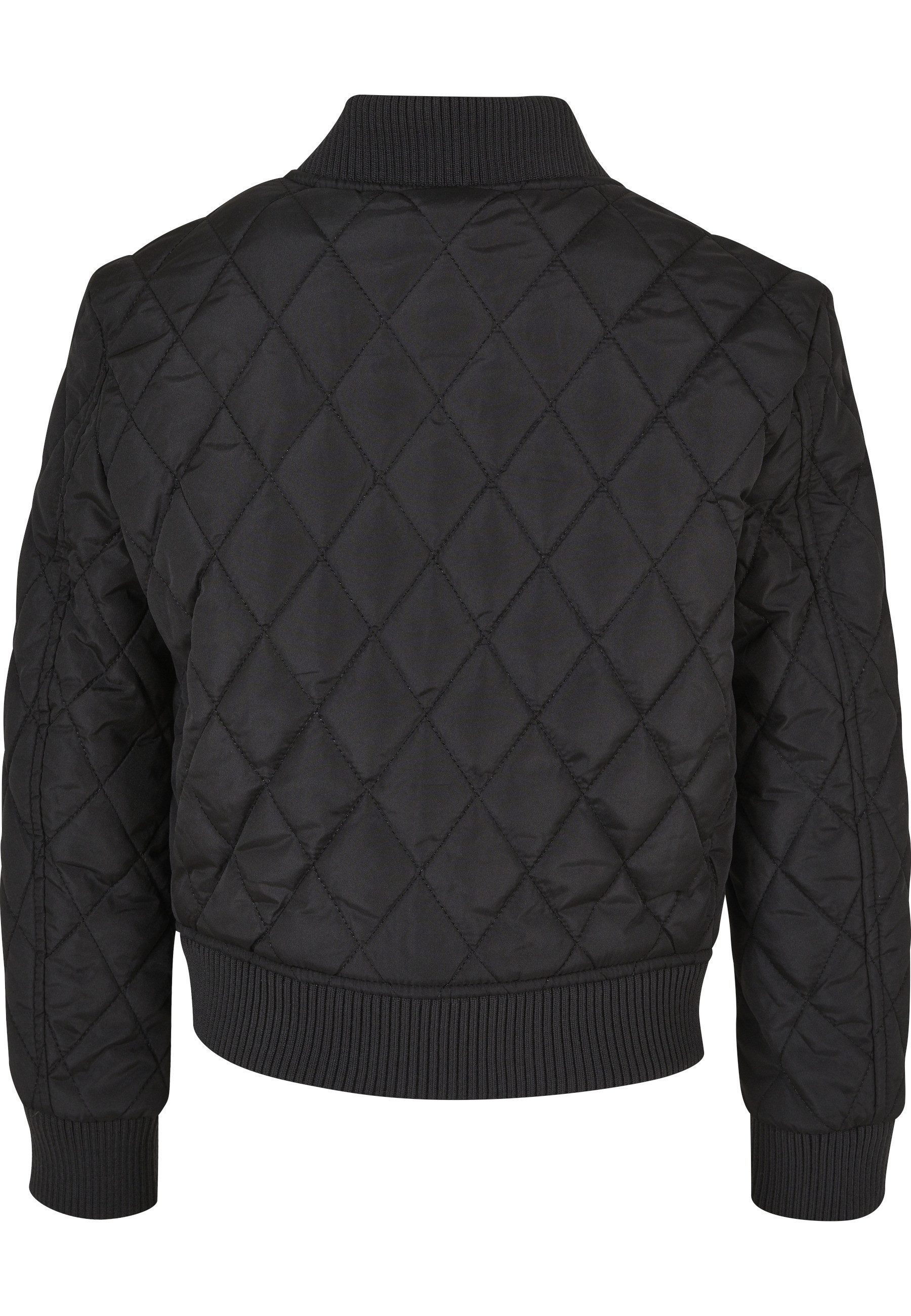 URBAN CLASSICS Langmantel Urban Classics Damen Girls Diamond Quilt Nylon Jacket
