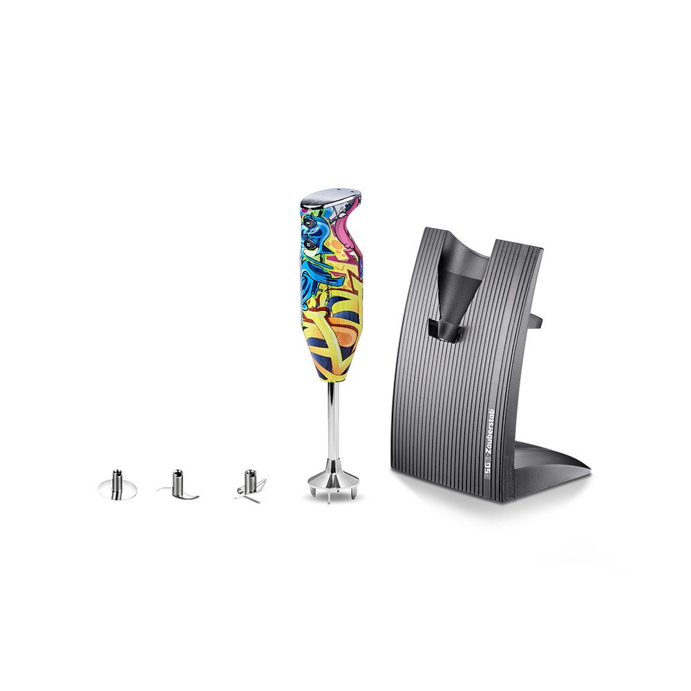 ESGE-Zauberstab Stabmixer Design Edition 91001/91003/91012/91021/91022, 200 W, bis zu 17.000 U/Min. robuster AC-Motor Aufsteckzentrierung