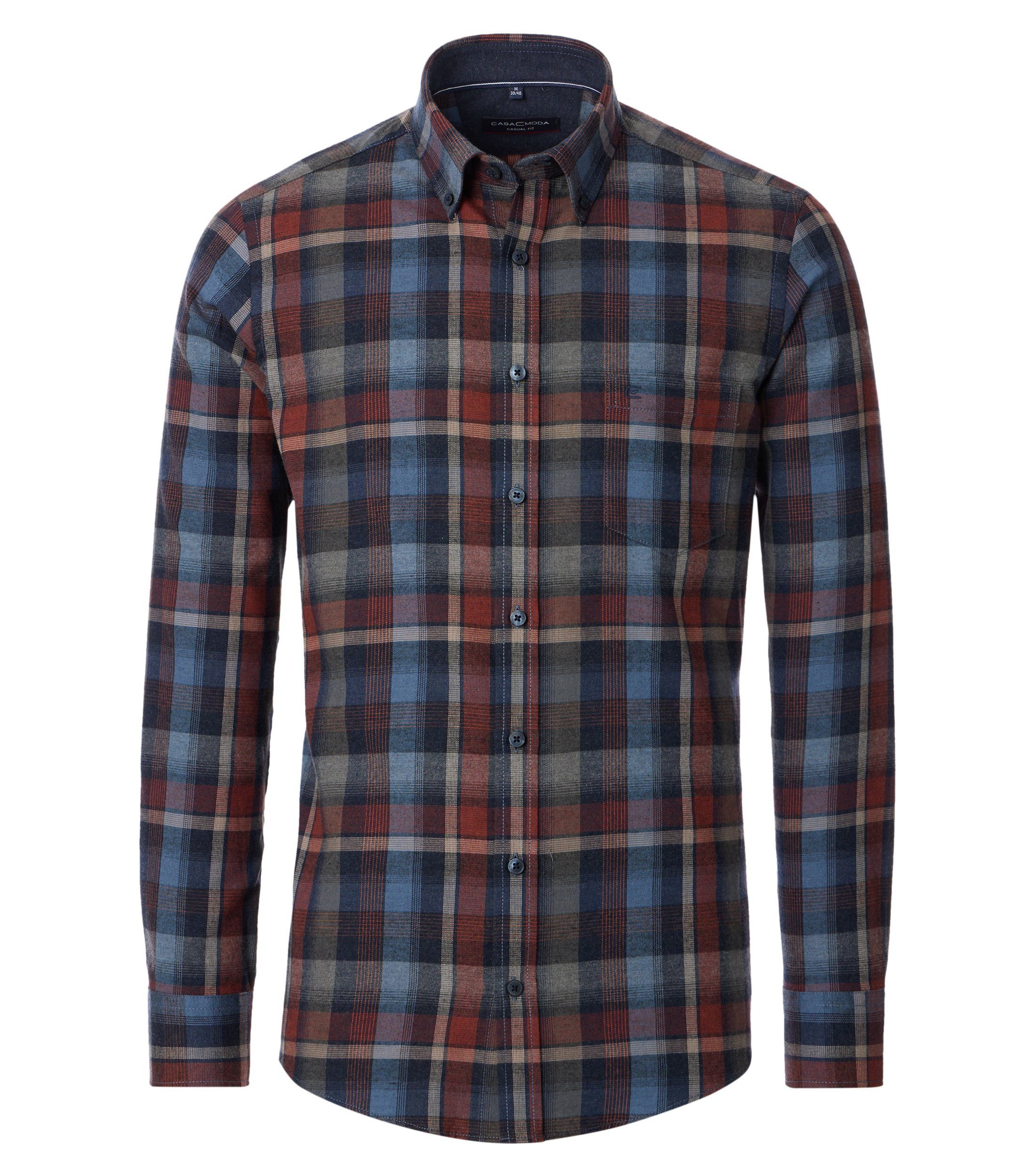 Flanellhemd CASAMODA Flanellhemd kariert