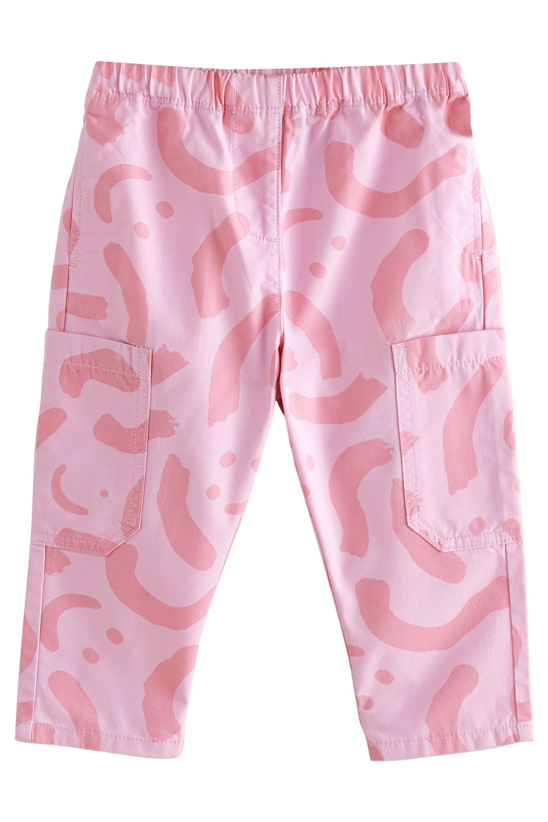 Next Schlupfhose Gemusterte Schlupfhose aus 100 % günstig online kaufen
