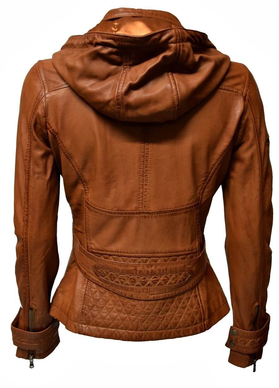 Zimmert Leather Lederjacke Dana (1-St) weiches Leder – Bild 5 von 5