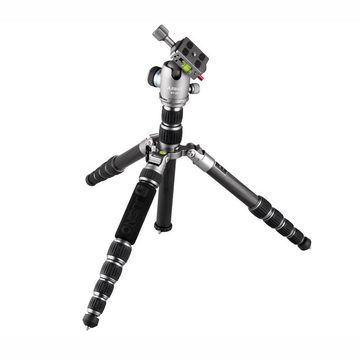 JUSINO JUSINO TK-255S Kleines Traveller Tripod/Monopod mit Stativkopf BT-02 Dreibeinstativ