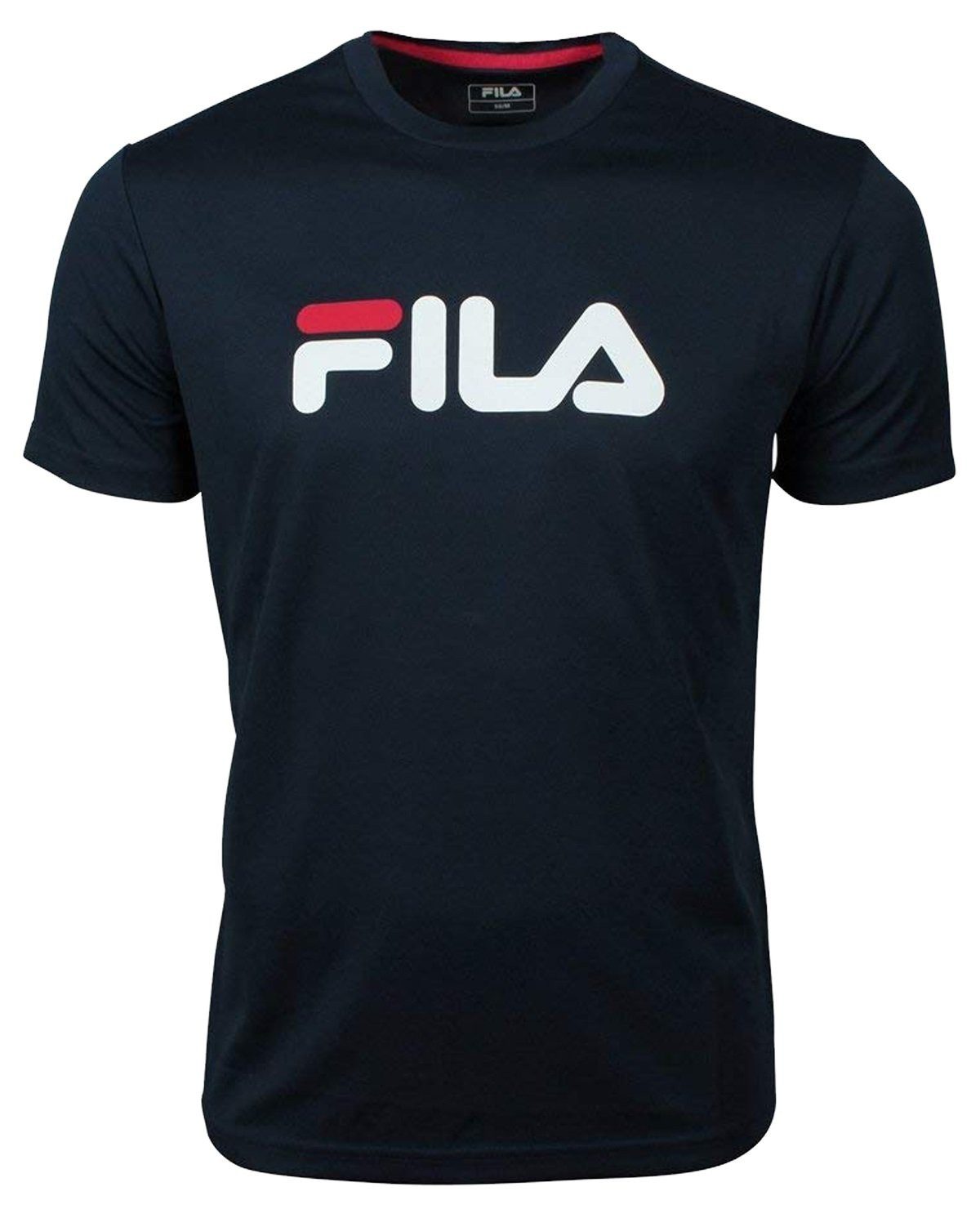 T-Shirt Logo navyblau/weiss Herren