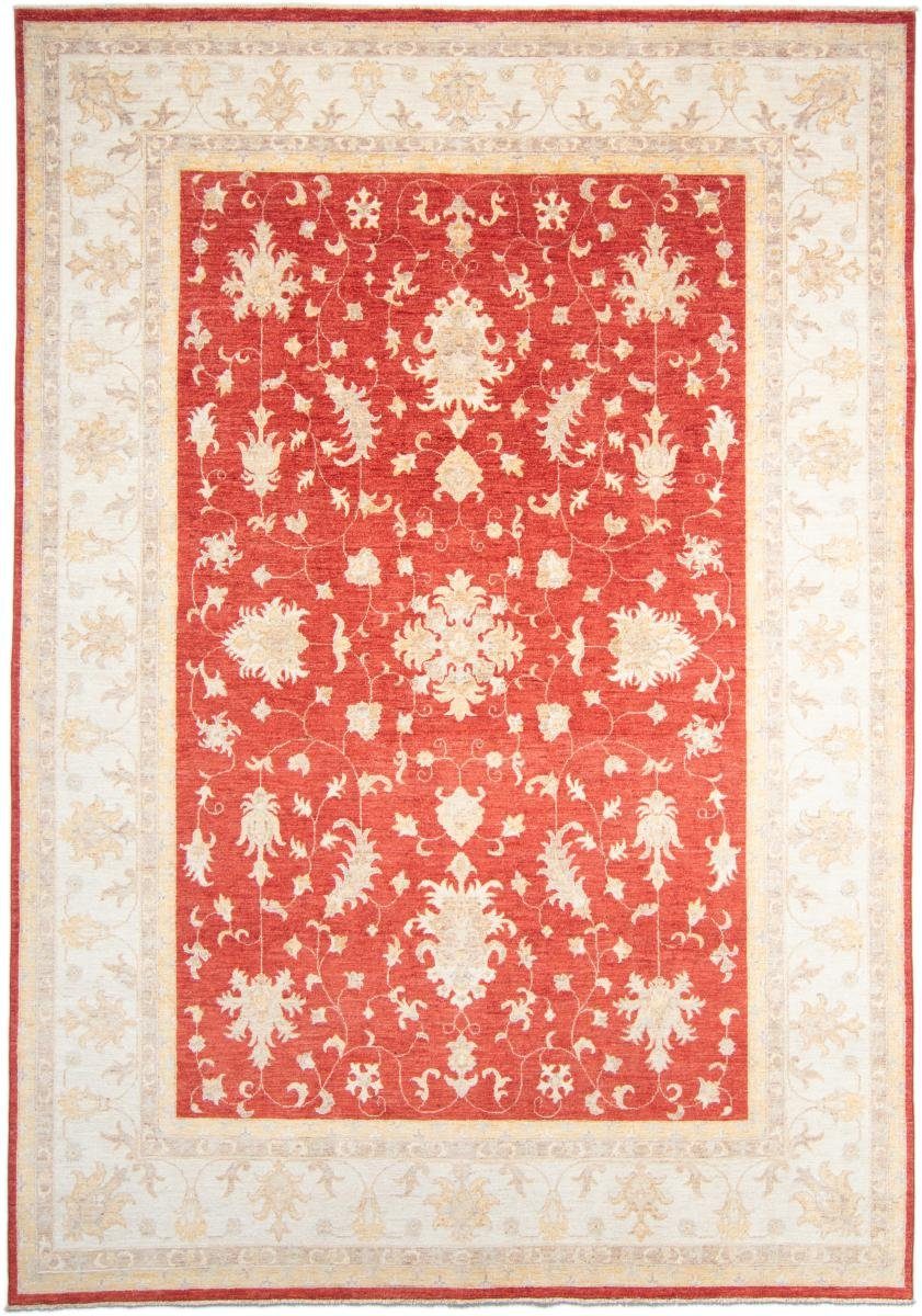 Trading, Orientteppich mm Ziegler Farahan rechteckig, 6 Handgeknüpfter 242x345 Orientteppich, Nain Höhe: