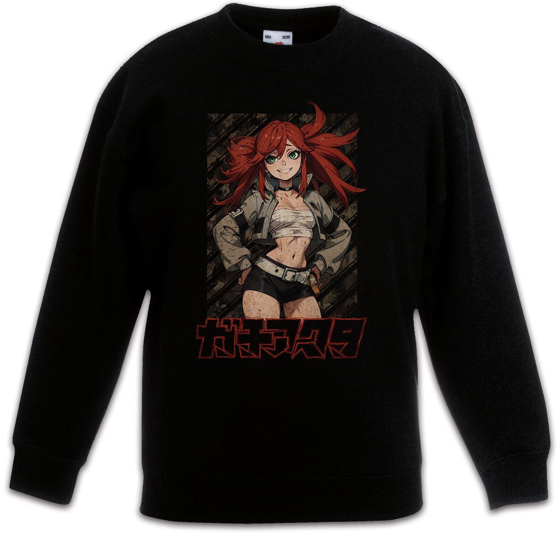 Sweatshirt Riyo Reaper Kinderpullover Zanka Manga Gachiakuta Movie Enjin Rudo