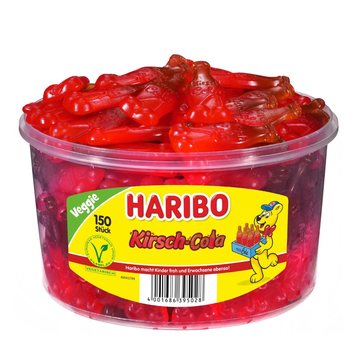 HARIBO Süßigkeit, Haribo Aktionspaket Eine Mischung aus 8 verschiedenen Dosen 10005g