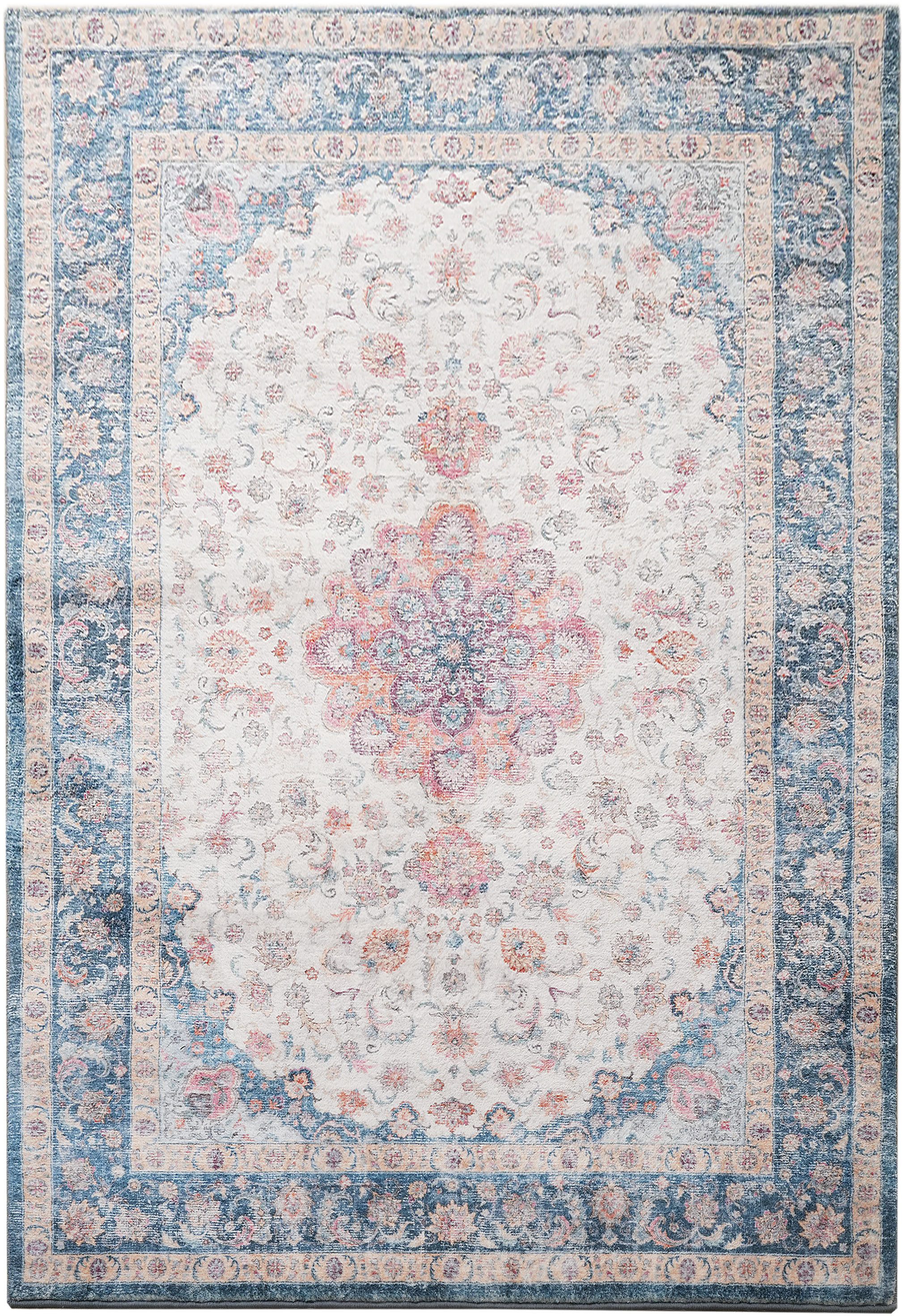 my home Teppich Omar, Druckteppich, orientalisches Design, mehrfarbig, bedr günstig online kaufen