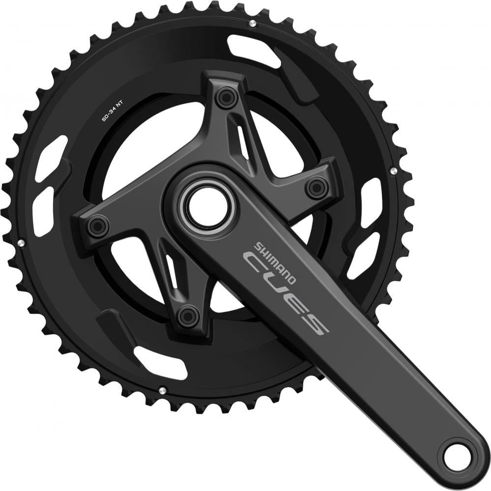 Shimano Fahrradkurbel SHIMANO Kurbelgarnitur CUES FC-U6030-2 2-tlg - 6030-2, 2, 172, 5mm