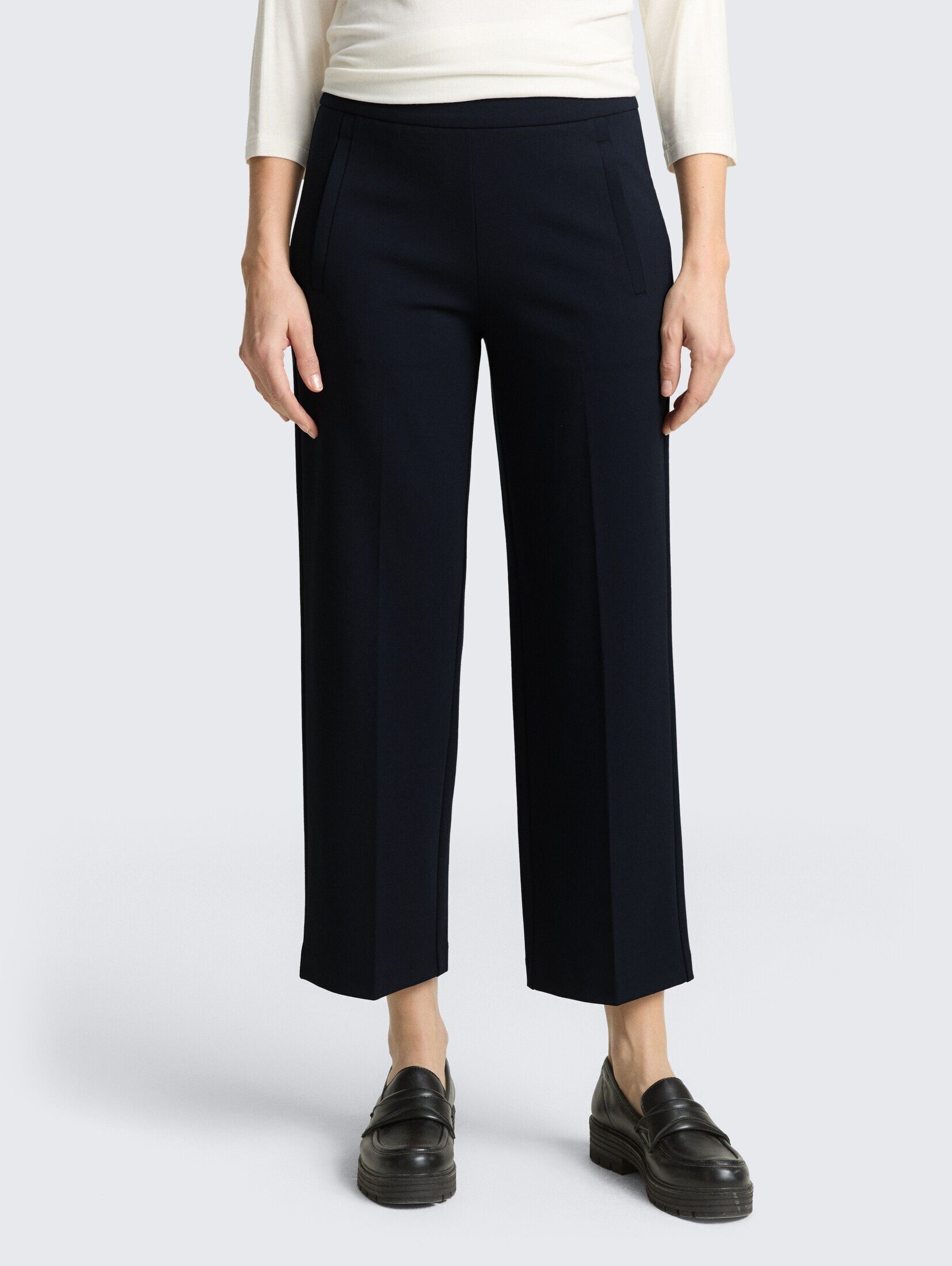 TOM TAILOR 7/8-Hose Hosen & Chino TTMIA STRAIGHT Cropped Hose