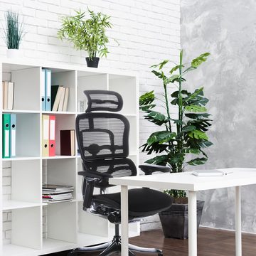 hjh OFFICE Drehstuhl High End Bürostuhl ERGOHUMAN PLUS Netzstoff (1 St), Schreibtischstuhl ergonomisch