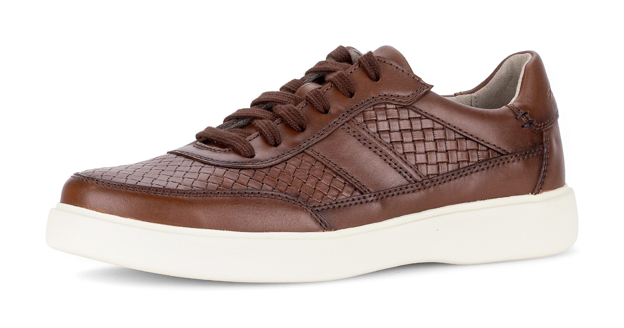 Pius Gabor Sneaker, Freizeitschuh, Halbschuh, Schnürschuh im Used Look, Weite G