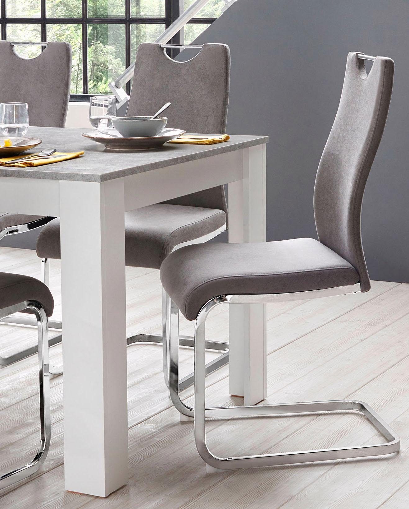 Stuhl ZABONA (2er-Set) von STEINHOFF Grau