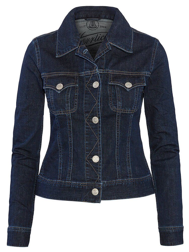 stylische jeansjacke damen