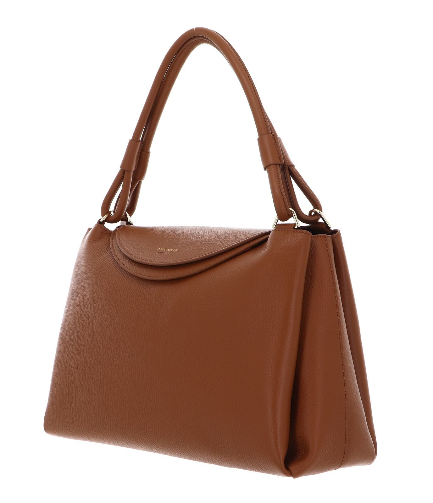 COCCINELLE Schultertasche Handbag Grained Leather, aus echtem Rindsleder