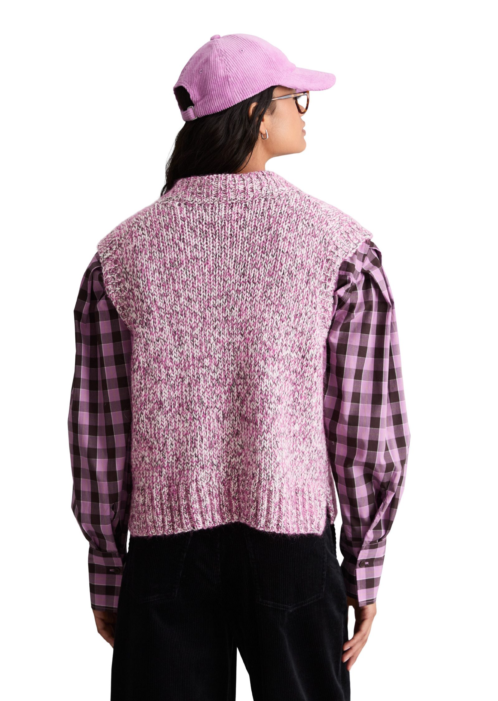 Marc O'Polo DENIM Strickpullover aus Schurwolle-Alpakawolle-Mix – Bild 3 von 5