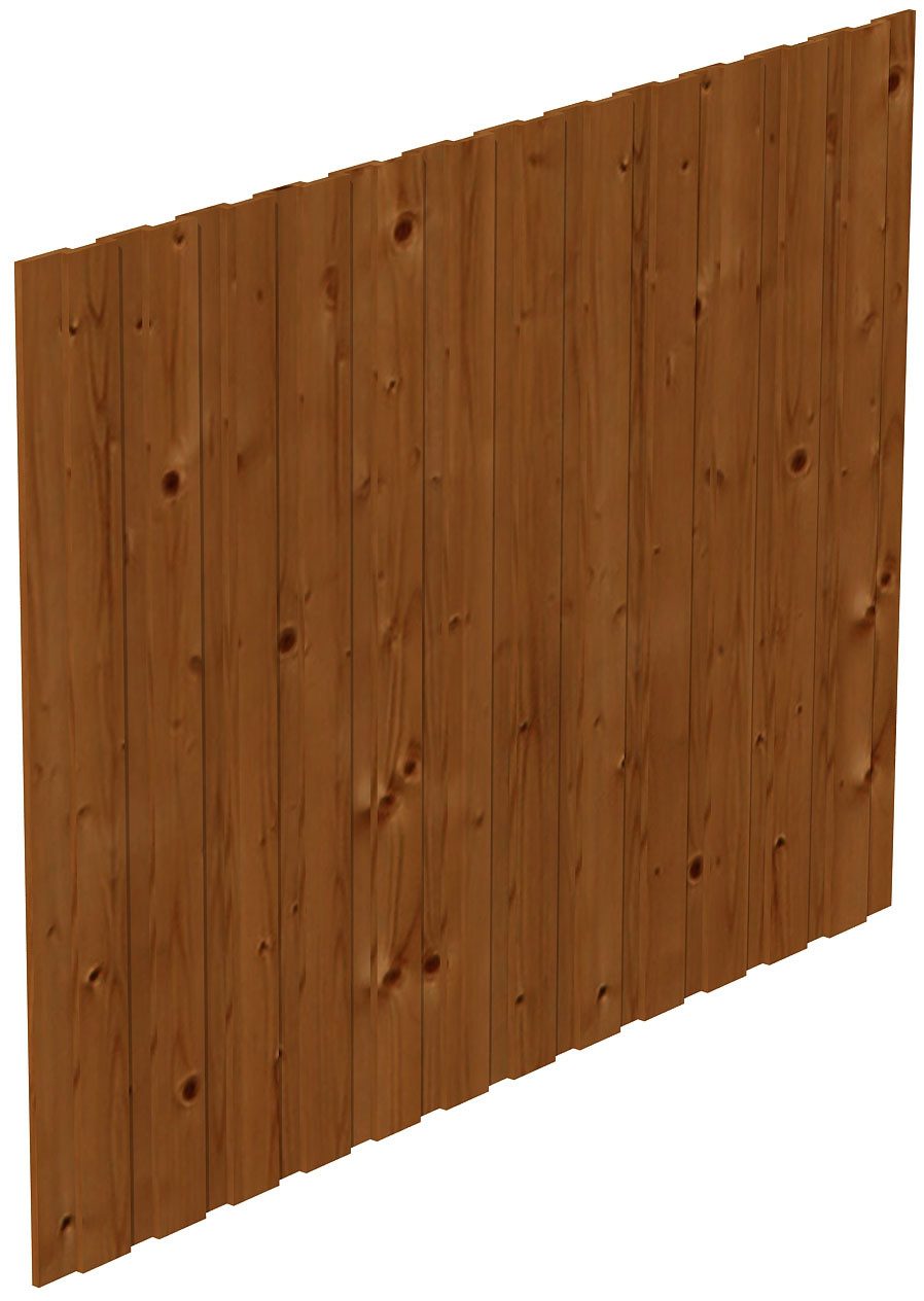 Skanholz Carport-Seitenwand, BxH:230x180 cm, aus Deckelschalung 20x120mm
