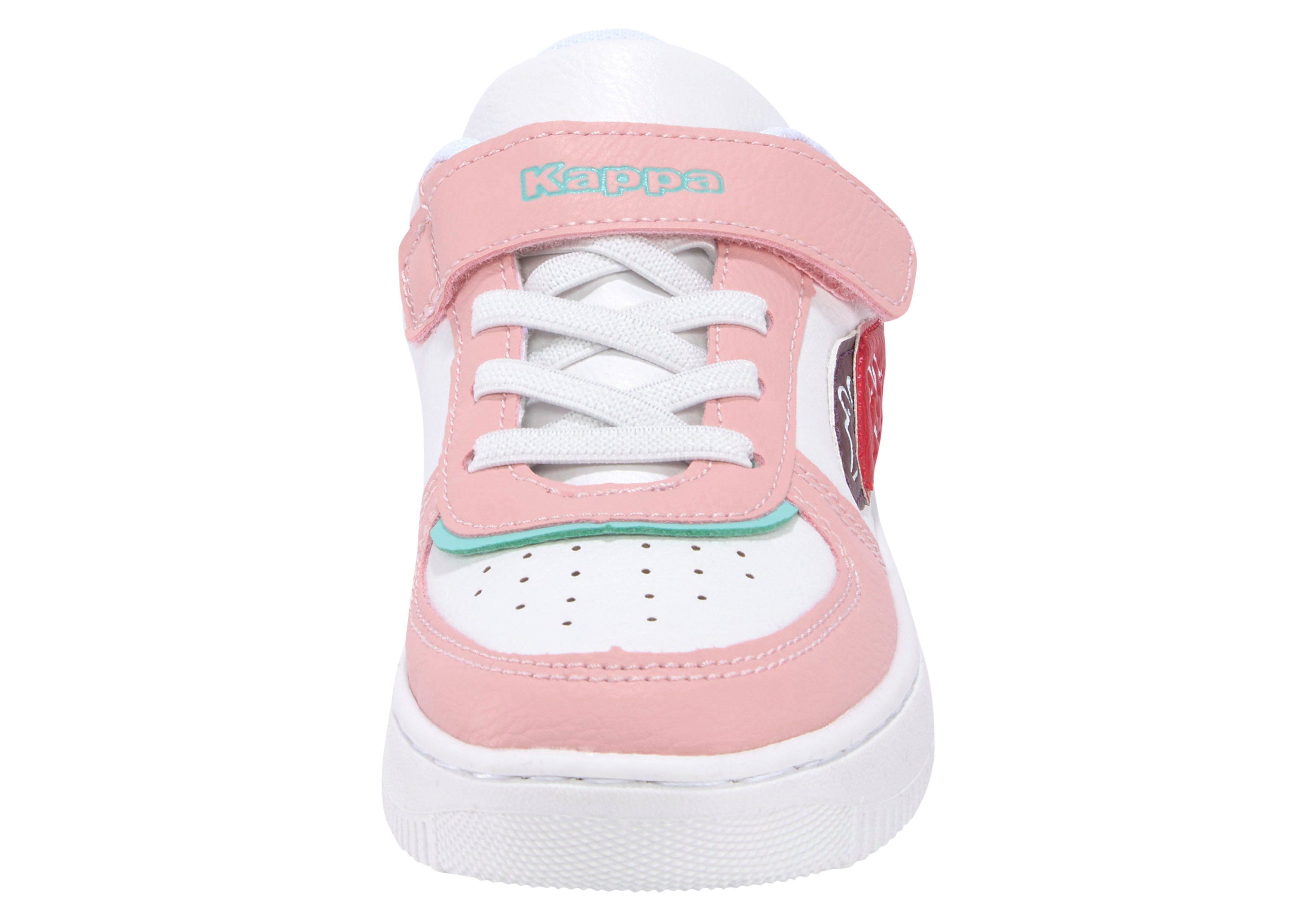 rosa-weiß Kappa Sneaker