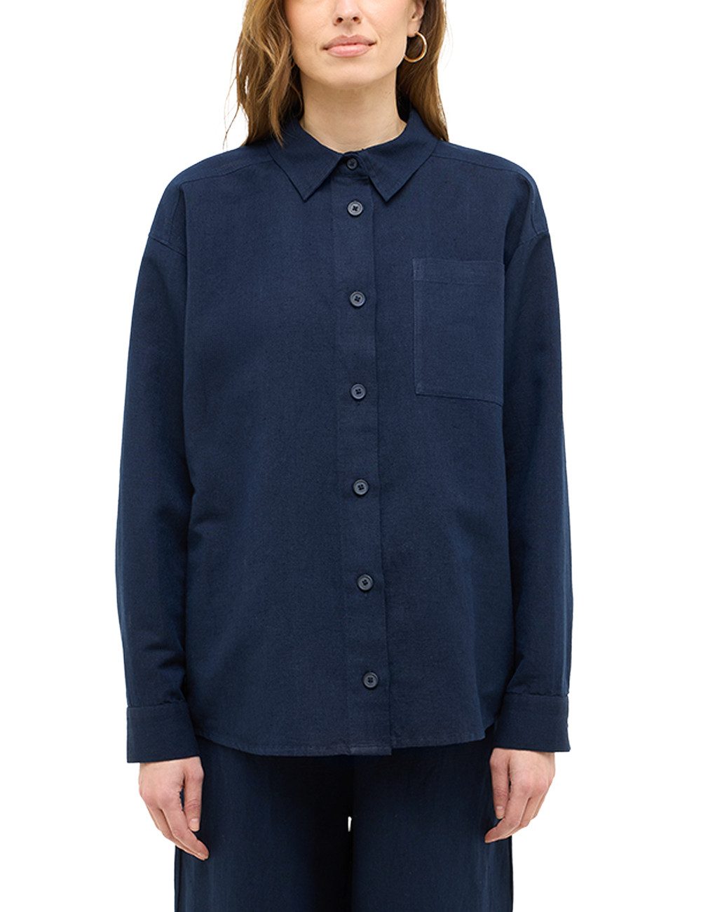 MUSTANG Langarmbluse Damen Style Willow günstig online kaufen