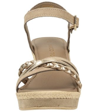 MARCO TOZZI Sandalen Leder/Synthetik Keilsandalette