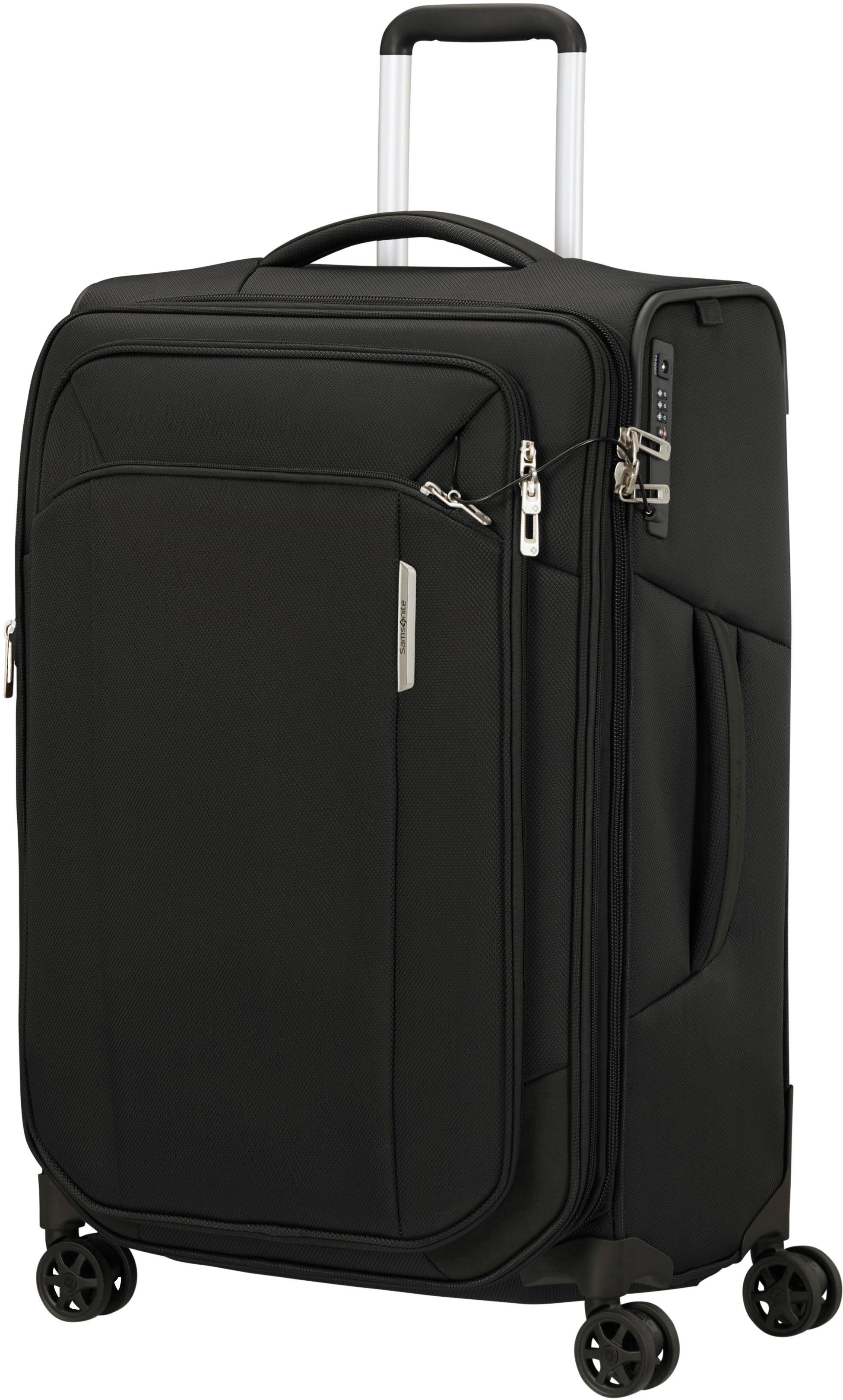 Samsonite Weichgepäck-Trolley RESPARK exp, verschiedene Größen und Farben, 4 Rollen, voll gefütterter Innenraum, mit Packgurten und Trennwand