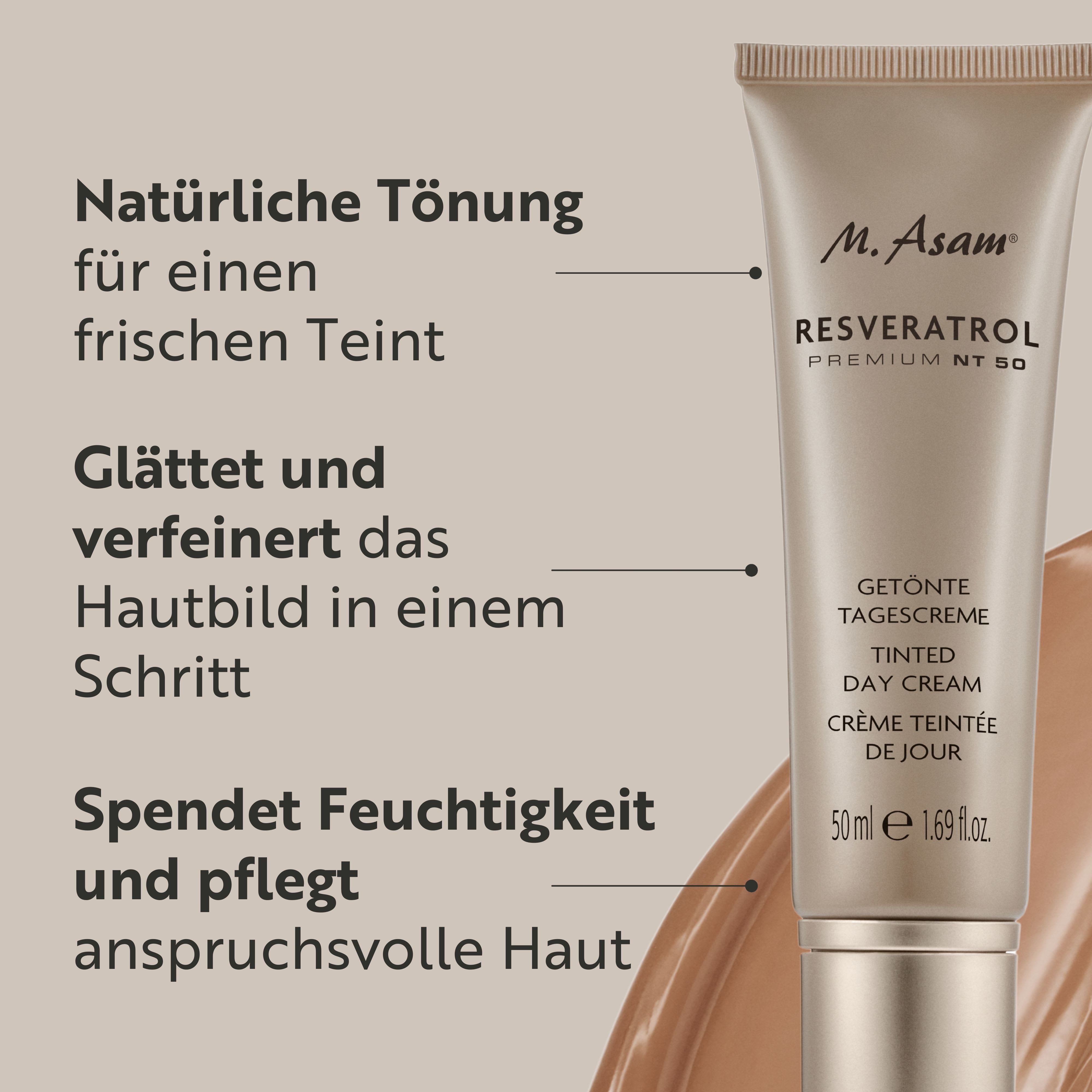 asambeauty Getönte Gesichtscreme Getönte Tagescreme