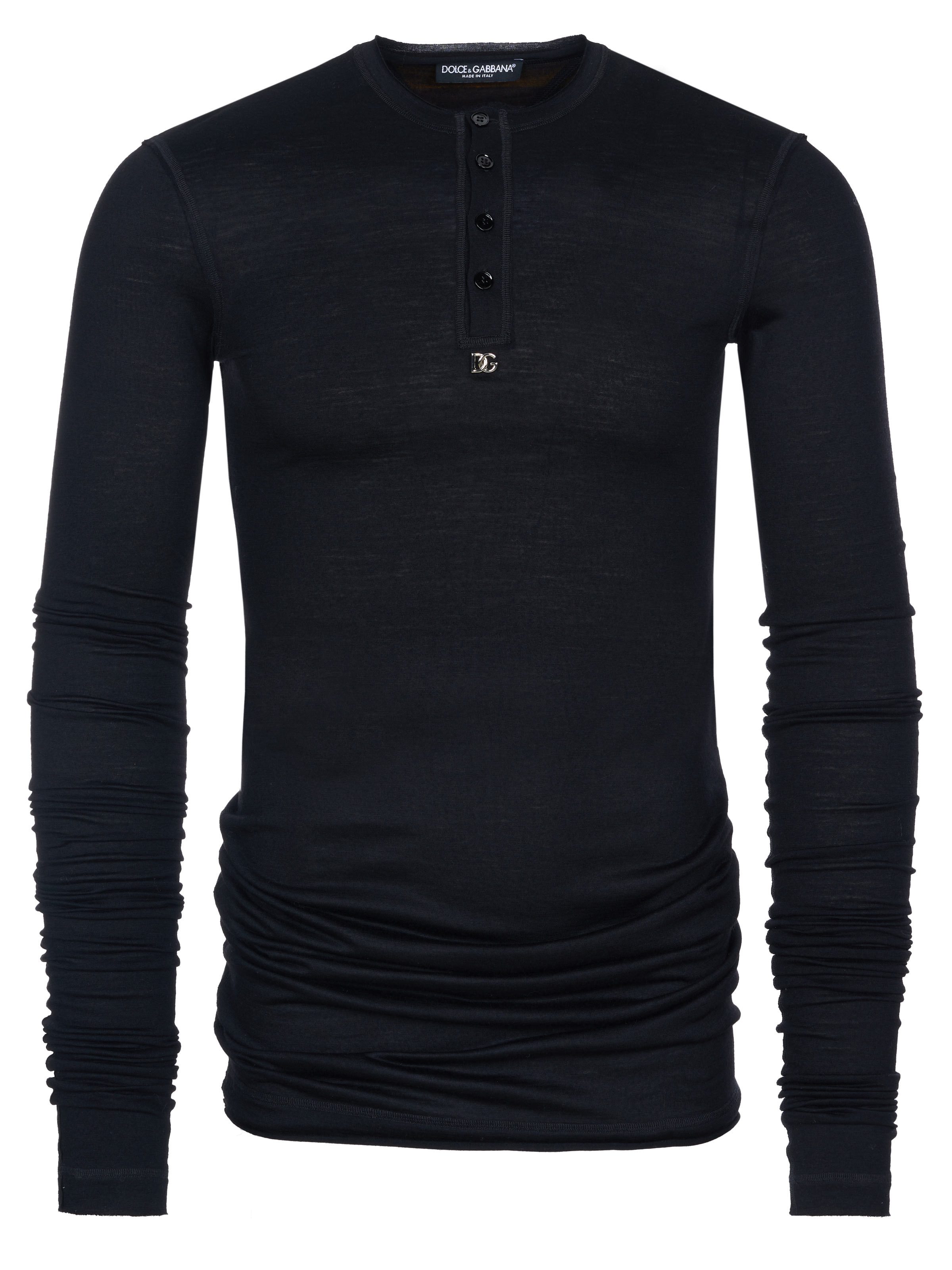 DOLCE & GABBANA Strickpullover Dolce & Gabbana Pullover schwarz