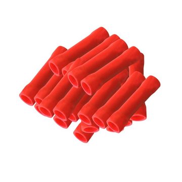 ARLI Crimpzange ARLI Handcrimpzange 0,5 - 6 mm² - Crimpzange Presszangen Zange + 100 x Stossverbinder (40x rot 50x blau 10x gelb)