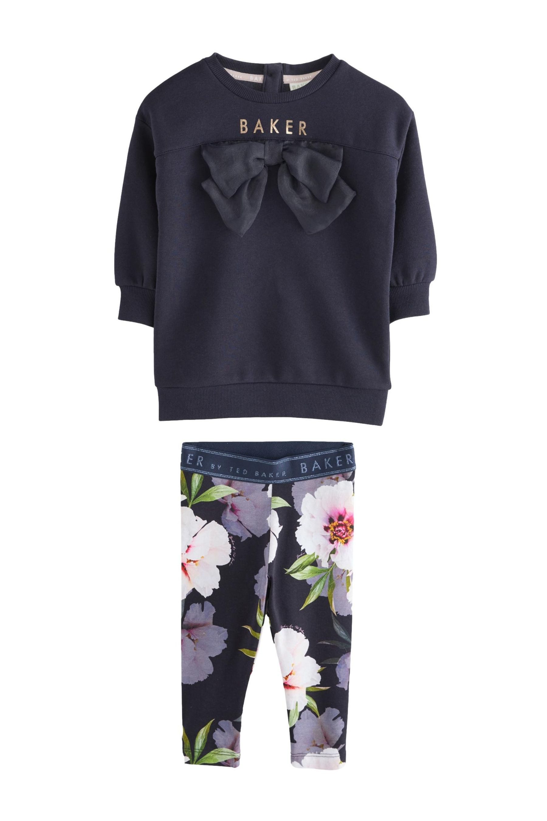 Baker by Ted Baker Top & Leggings Baker by Ted Baker Langes Sweatshirt und Leggings (2-tlg)