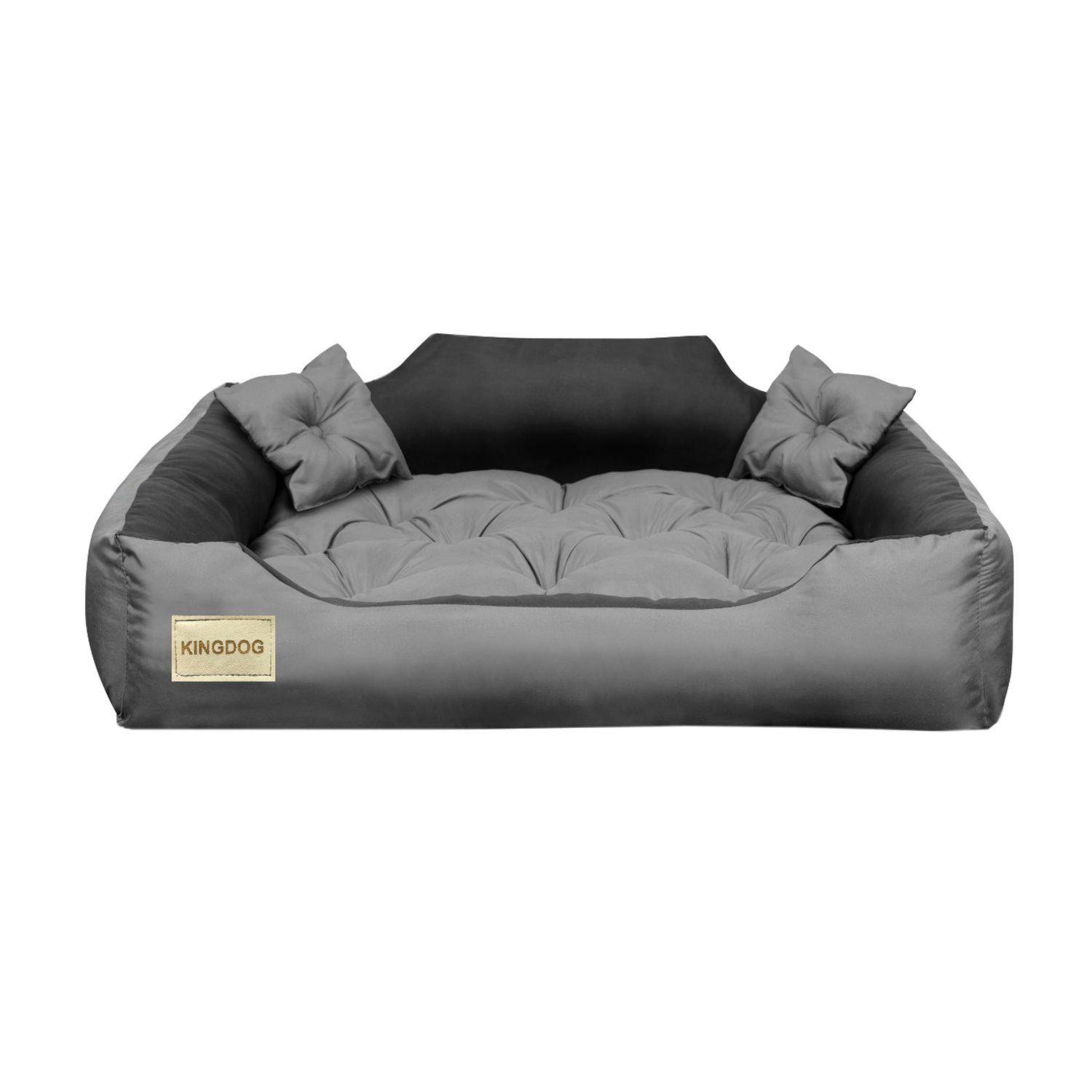 AIO Tierbett MIC100/75SZ, Hunde- und Katzenbett aus Mikrofase 100x75cm