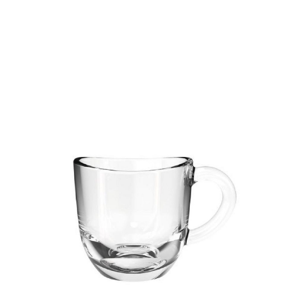 LEONARDO Tasse Napoli 80 ml, Glas, Material: Glas, getempert/hitzebeständig  bis max. 100°C