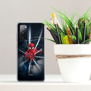 DeinDesign Handyhülle Marvel Kinofilm Spider-Man Webs In Action, Samsung Galaxy S20 FE Silikon Hülle Bumper Case Handy Schutzhülle