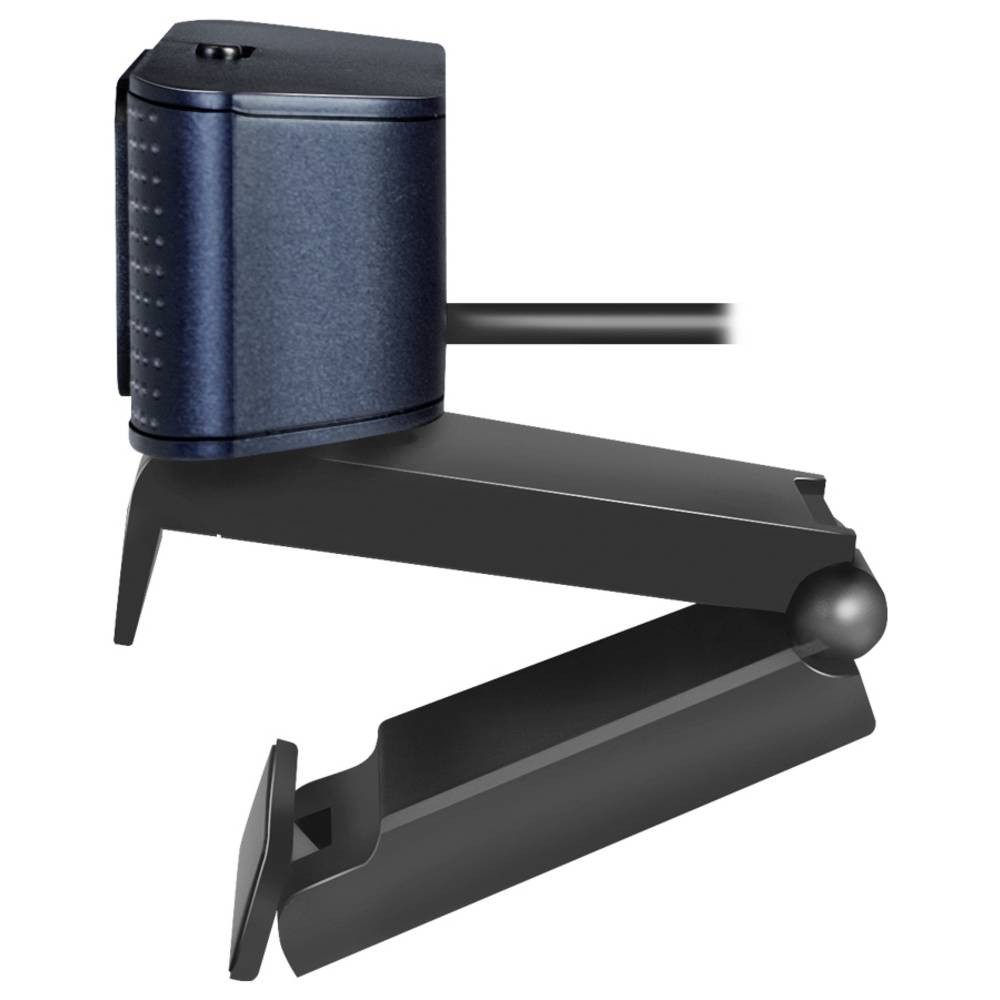 LogiLink UA0379 Full HD-Webcam Klemm-Halterung, Mikrofon Webcam (Klemm-Halterung, Mikrofon)