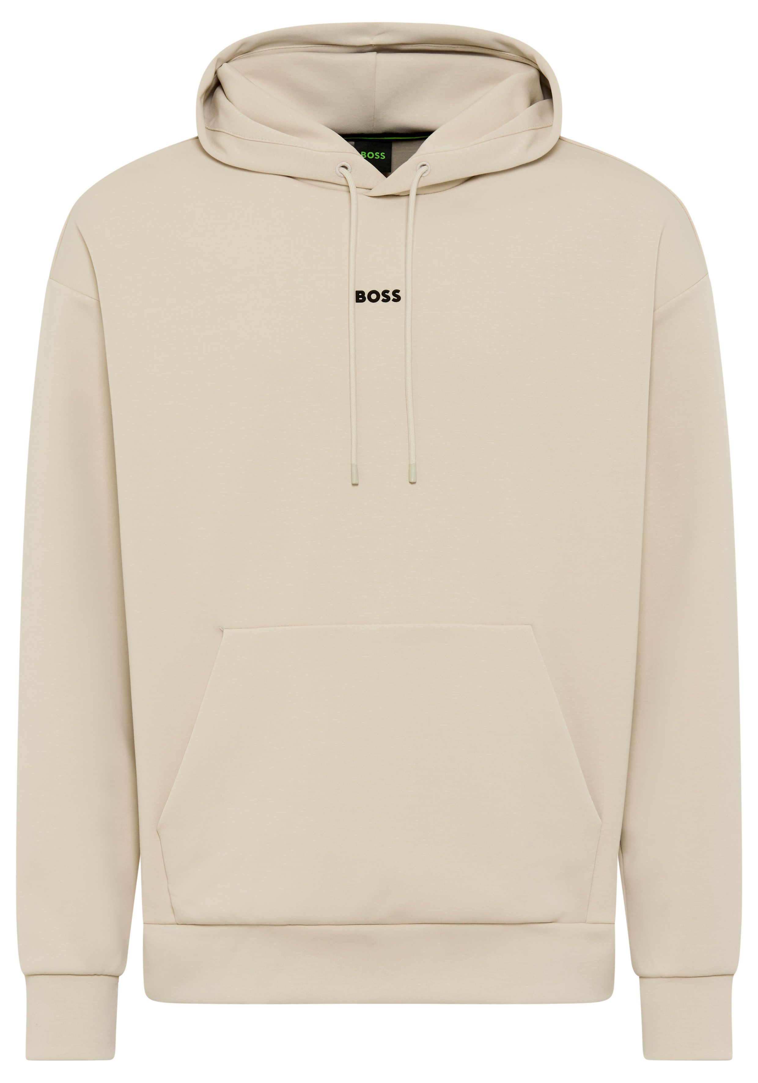 BOSS GREEN Kapuzensweatshirt Sly Zone Kapuze mit Kordelzug, Regular Fit, Kängurutasche