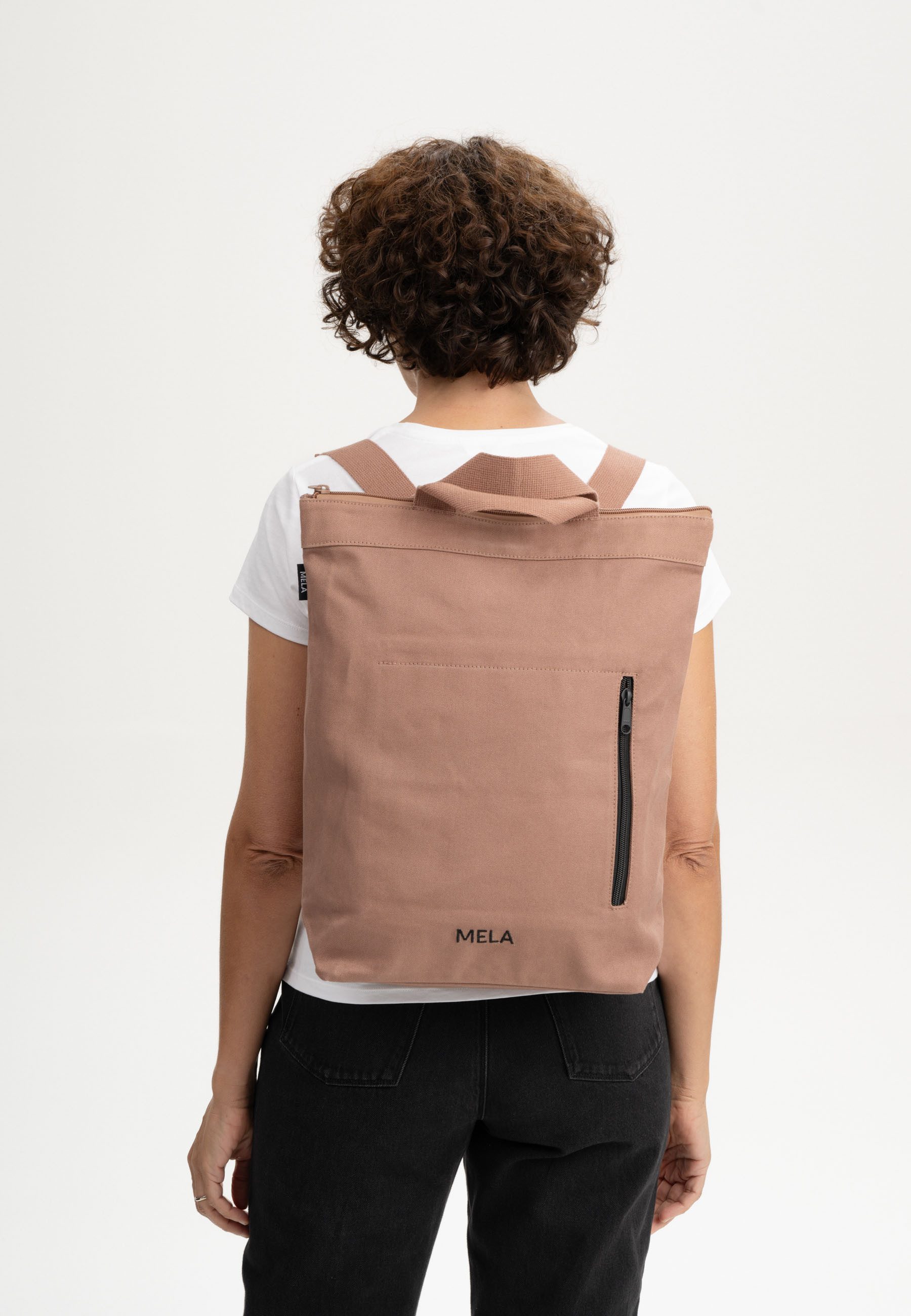 MELA Rucksack Hybrid Rucksack Style ANIL, Bequem als Rucksack oder Umhängetasche tragbar