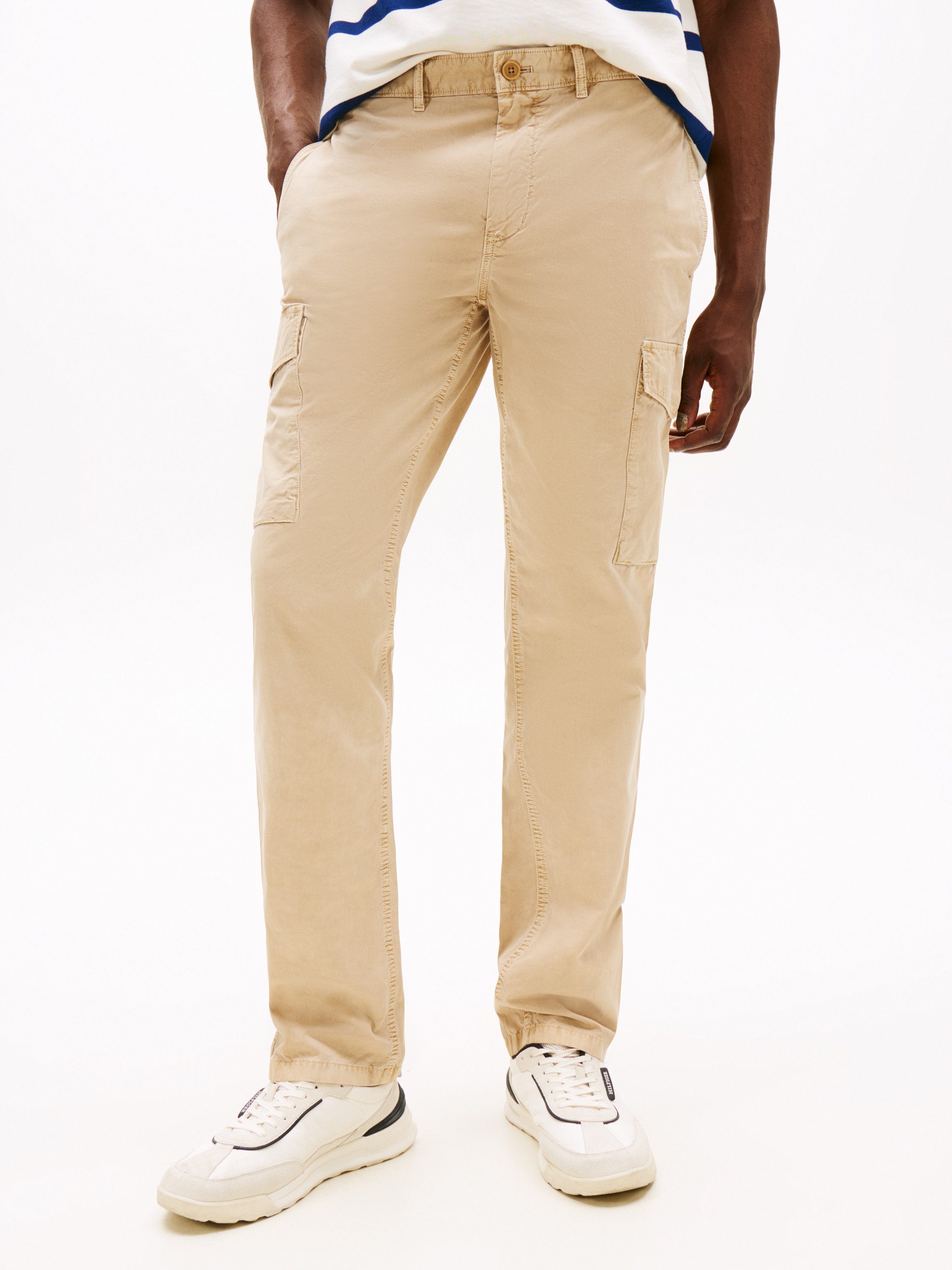Tommy Hilfiger Cargohose DENTON LW TWILL Straight Fit, Baumwolle günstig online kaufen