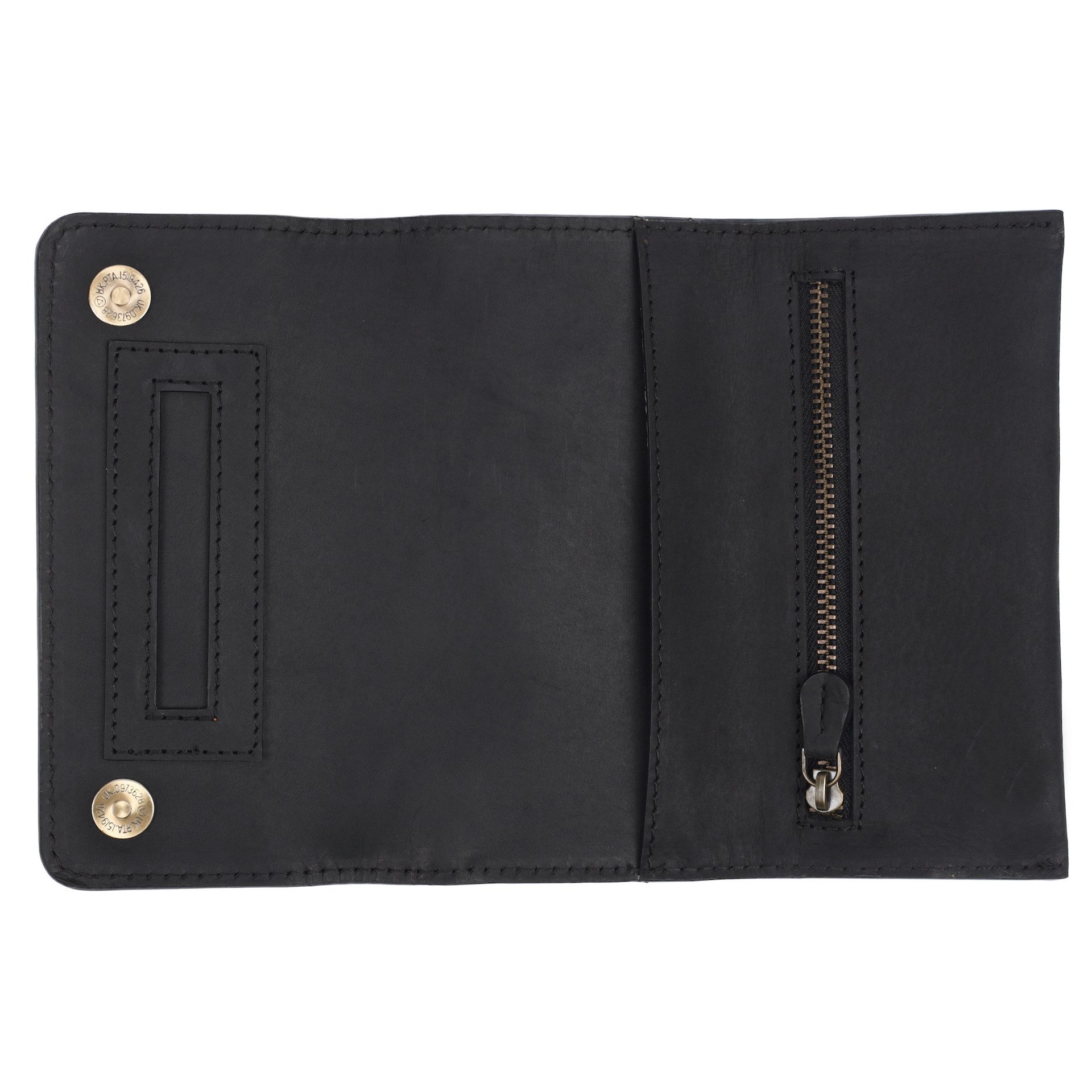 Benthill Tabakbeutel Echt Leder Tabaktasche Premium Tabakbeutel Drehertasche Echtleder, Reißverschlussfach