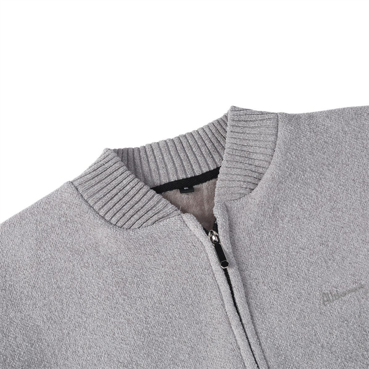 Allthemen Strickjacke Herren Strickjacke mit Stehkragen Cardigan Männer Pulli für Winter – Bild 3 von 5