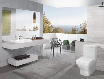 Villeroy & Boch WC-Sitz Architectura, WC-Sitz m. Absenkautomatik u. QuickRelease 381 x 449 x 60 mm - Weiß