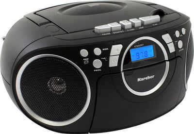 Karcher RR 5042-B Boombox (FM-Tuner, UKW mit RDS, 3 W)