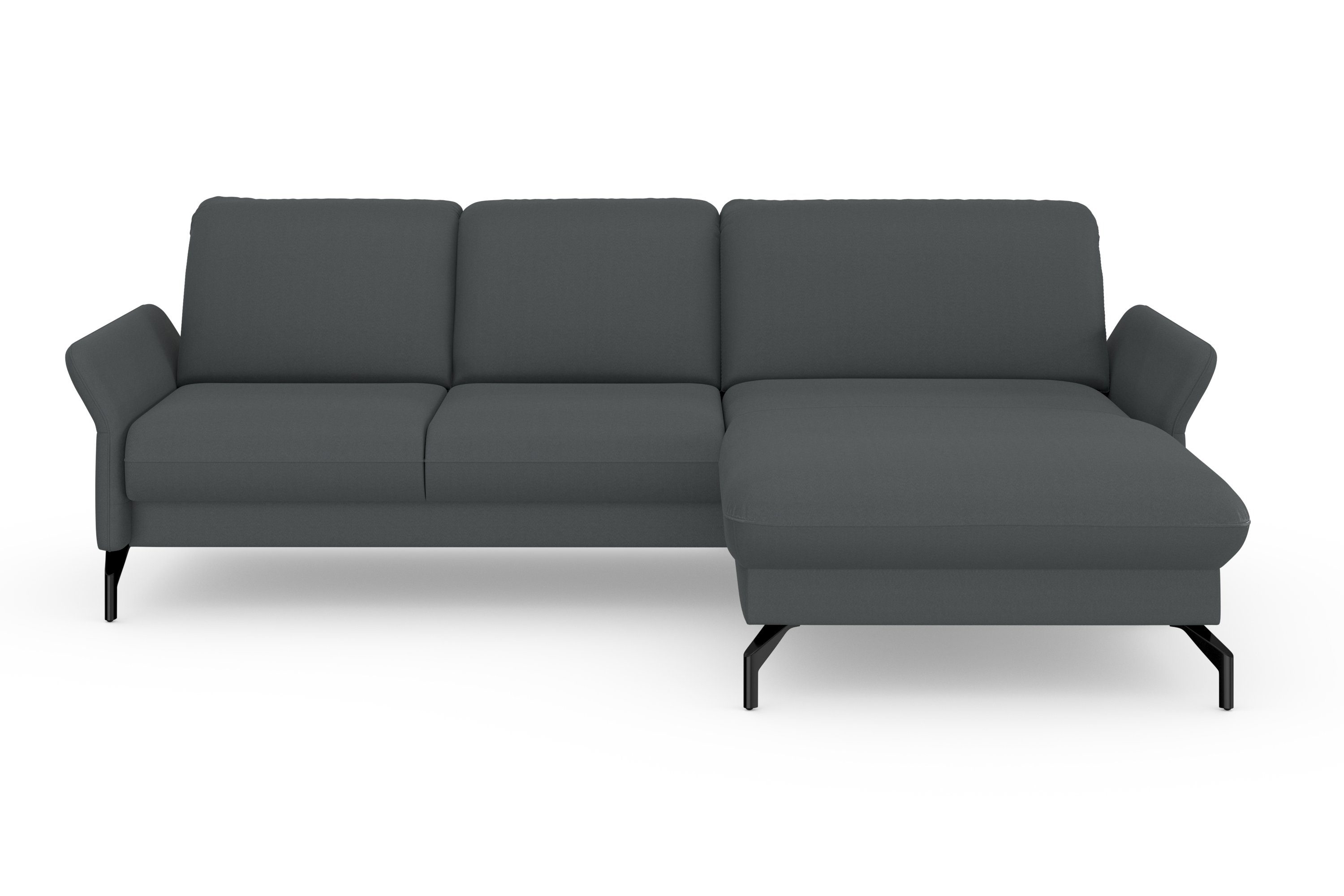 sit&more Ecksofa Fashion, wahlweise Vorziehsitz, motorisch Kopfteilverstellung und mit